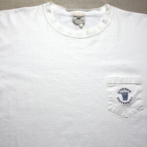 VTG Widener State University T-Shirt Mens XXL White Oarsman Tee College USA Made